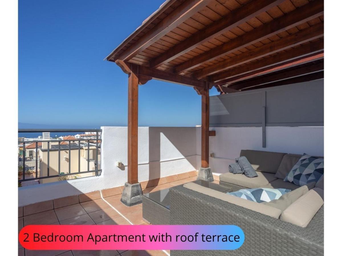 Desirable Rooftop Terrace , 2 Bedroom Apartment With Wifi In Costa Adeje Callao Salvaje Bagian luar foto