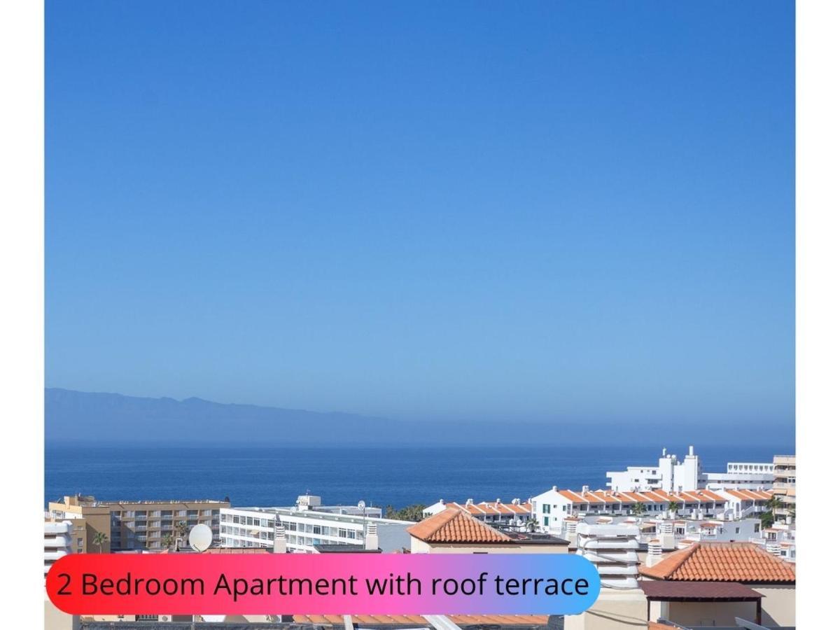 Desirable Rooftop Terrace , 2 Bedroom Apartment With Wifi In Costa Adeje Callao Salvaje Bagian luar foto