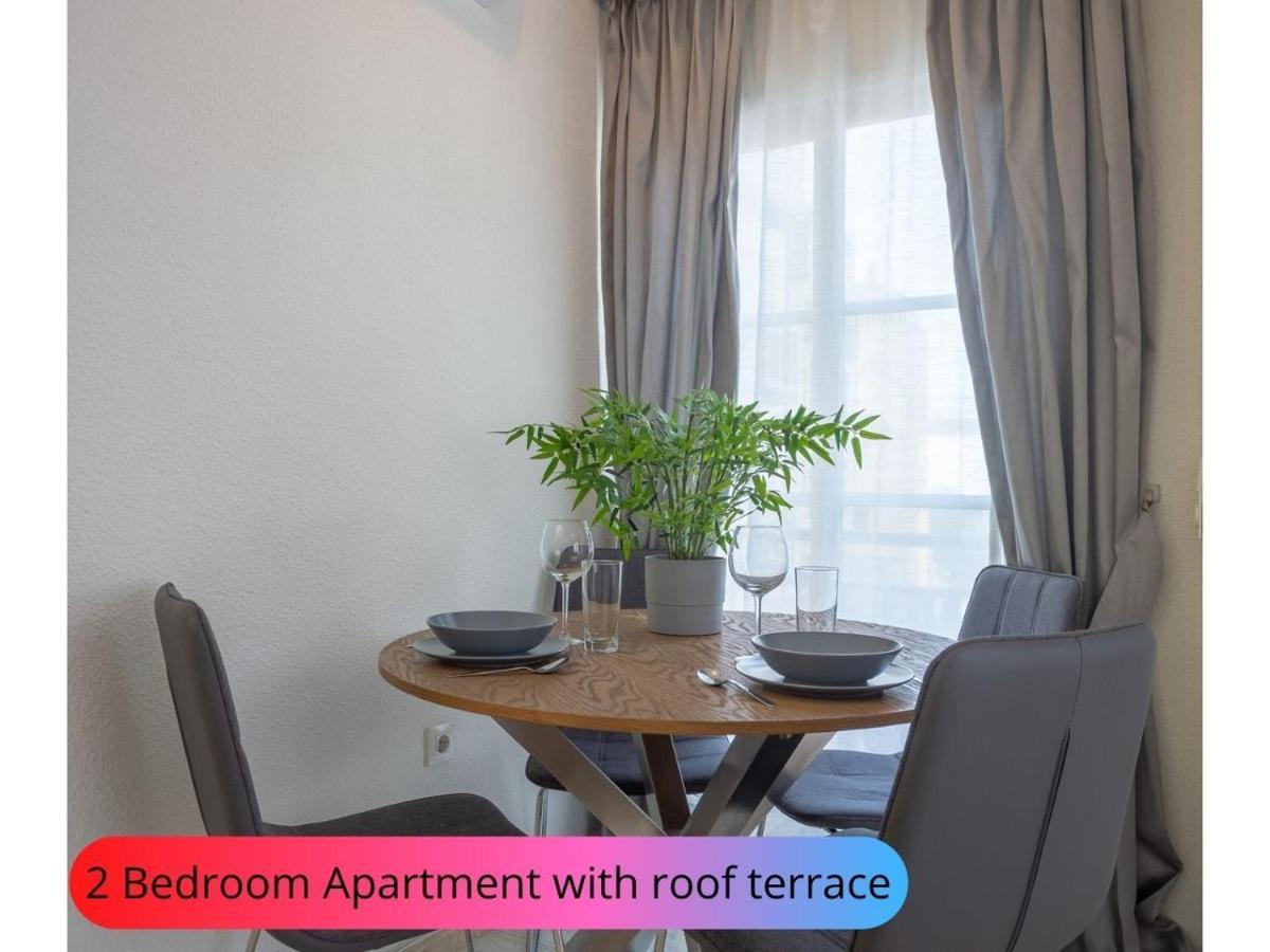 Desirable Rooftop Terrace , 2 Bedroom Apartment With Wifi In Costa Adeje Callao Salvaje Bagian luar foto