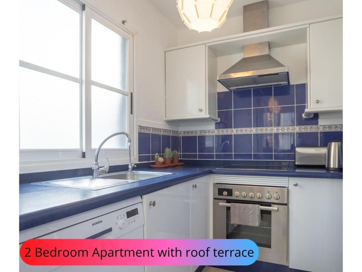 Desirable Rooftop Terrace , 2 Bedroom Apartment With Wifi In Costa Adeje Callao Salvaje Bagian luar foto