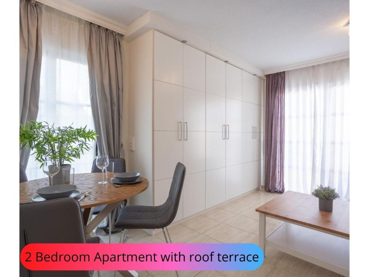 Desirable Rooftop Terrace , 2 Bedroom Apartment With Wifi In Costa Adeje Callao Salvaje Bagian luar foto
