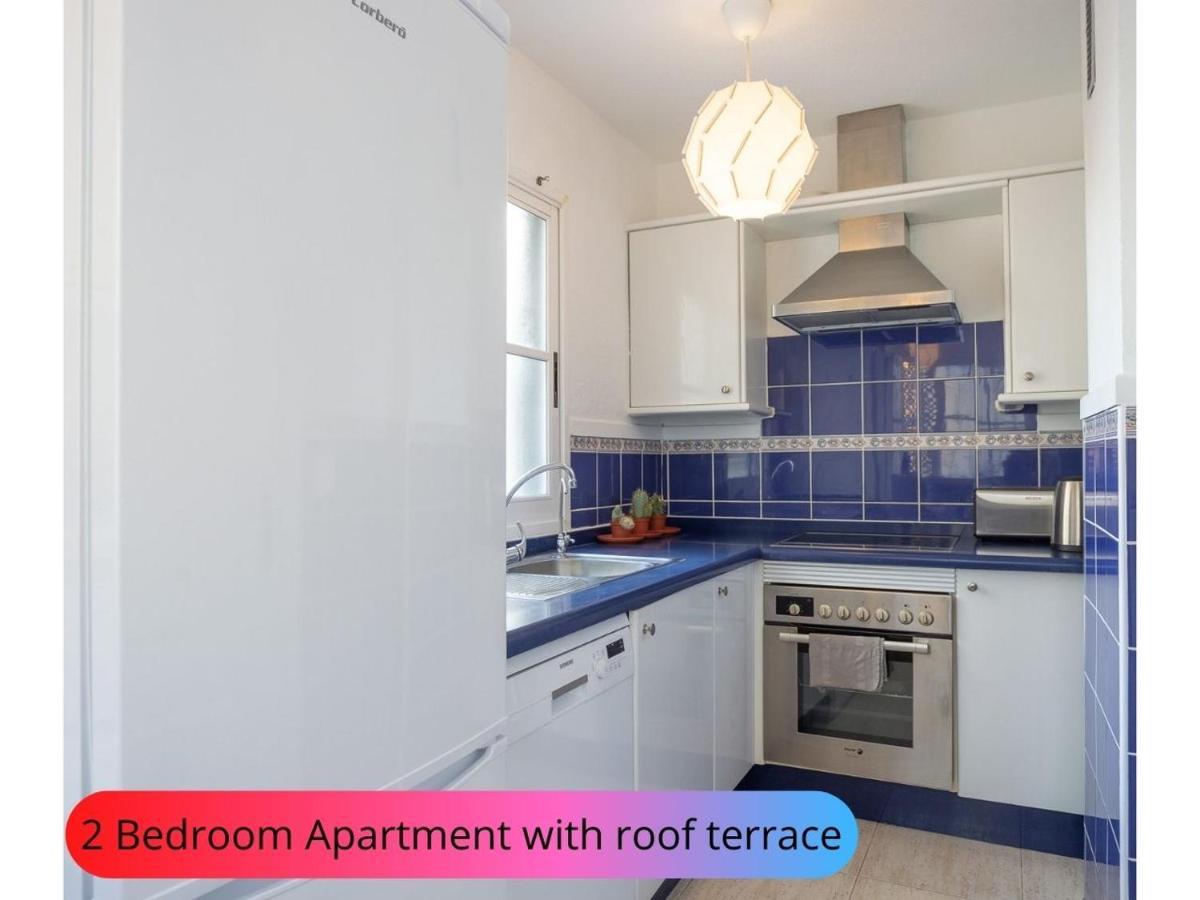 Desirable Rooftop Terrace , 2 Bedroom Apartment With Wifi In Costa Adeje Callao Salvaje Bagian luar foto