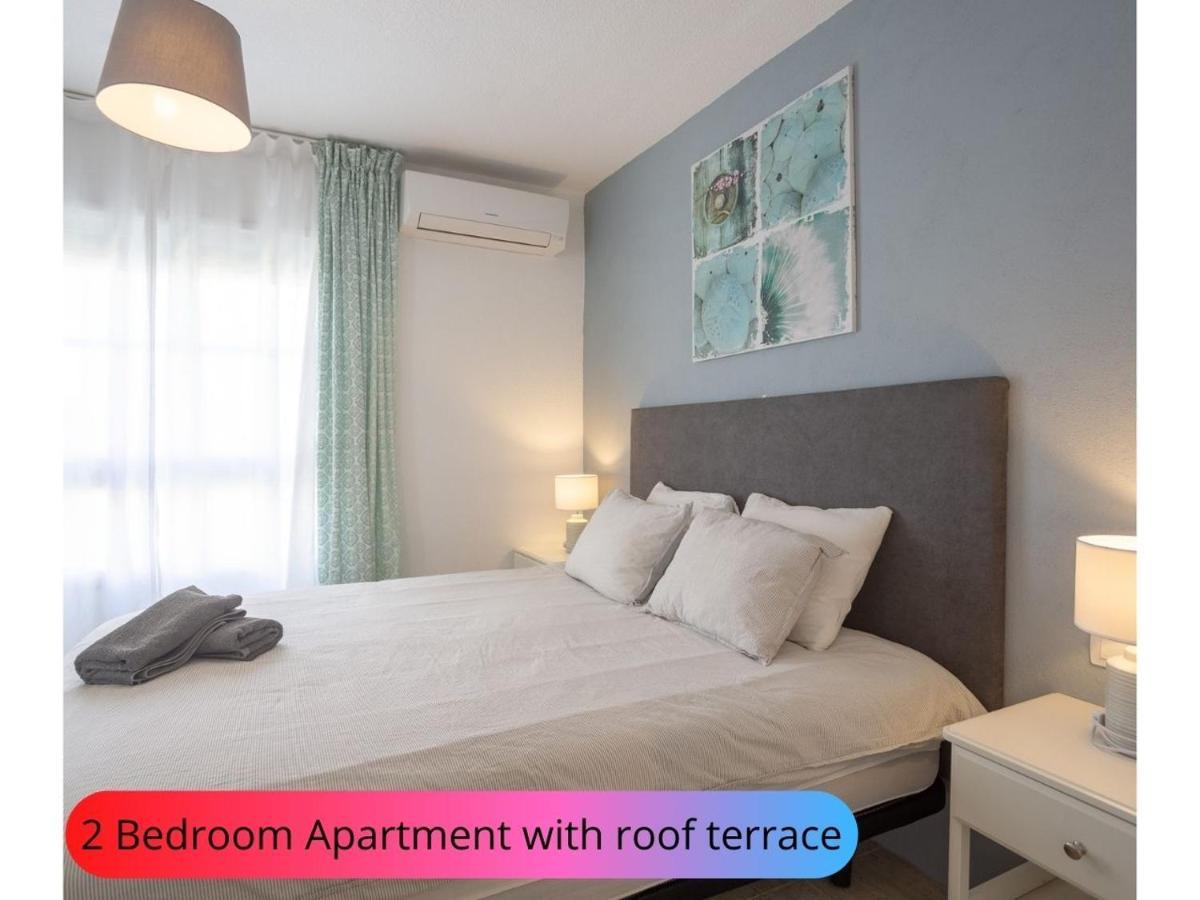 Desirable Rooftop Terrace , 2 Bedroom Apartment With Wifi In Costa Adeje Callao Salvaje Bagian luar foto